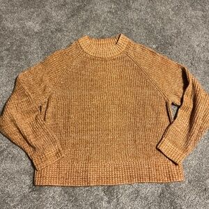 Old Navy Mock Neck Cropped Sweater-Women's Medium